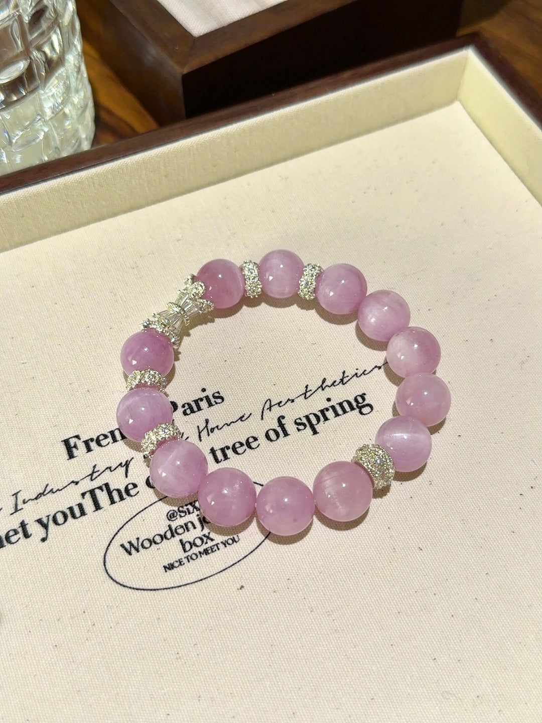 ▫️▪️ Kunzite bracelet